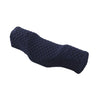 Contoured Memory Foam Neck Pillow 45x15cm — Navy