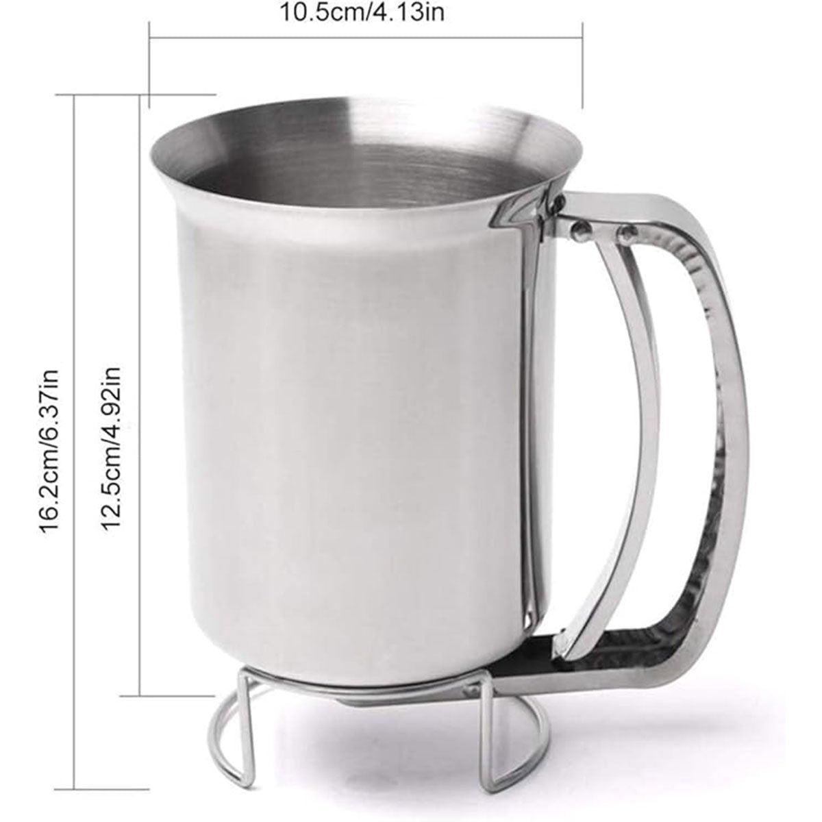 Stainless Steel Batter Dispenser for Baking – Product View 3