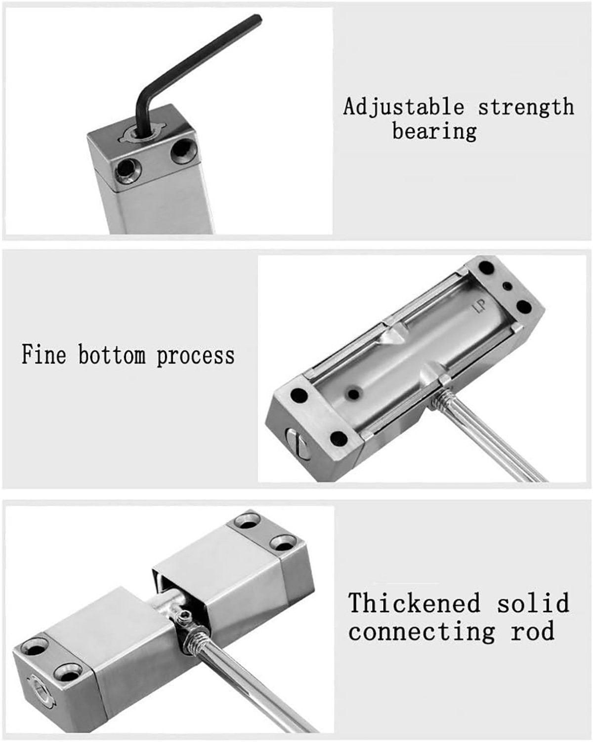 Adjustable Automatic Door Closer with Silent – Product View 10