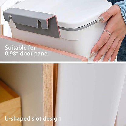 Hanging Waste Bin with Lid for Hotel Kitchens – Product View 6