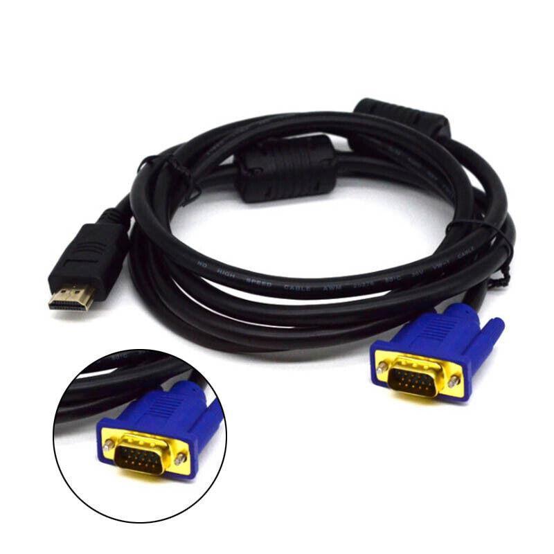 HDMI to VGA Adapter Cable with Audio Output – Product View 8