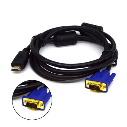 HDMI to VGA Adapter Cable with Audio Output – Product View 8
