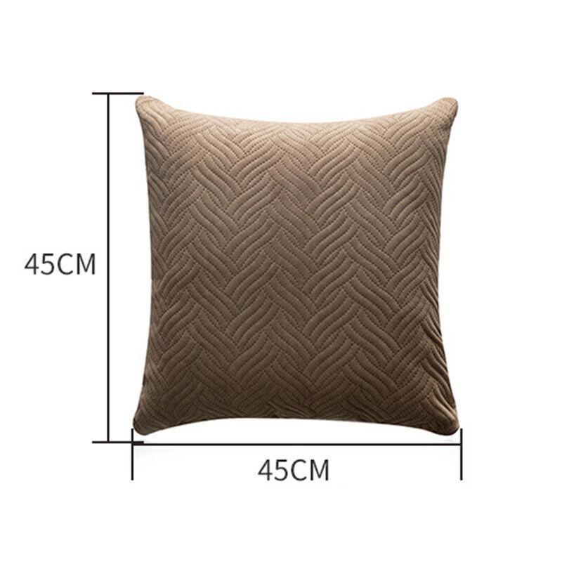 Velvet Cushion Cover in 10 Solid Colour Options – Product View 8
