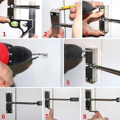 Adjustable Automatic Door Closer with Silent – Product View 4