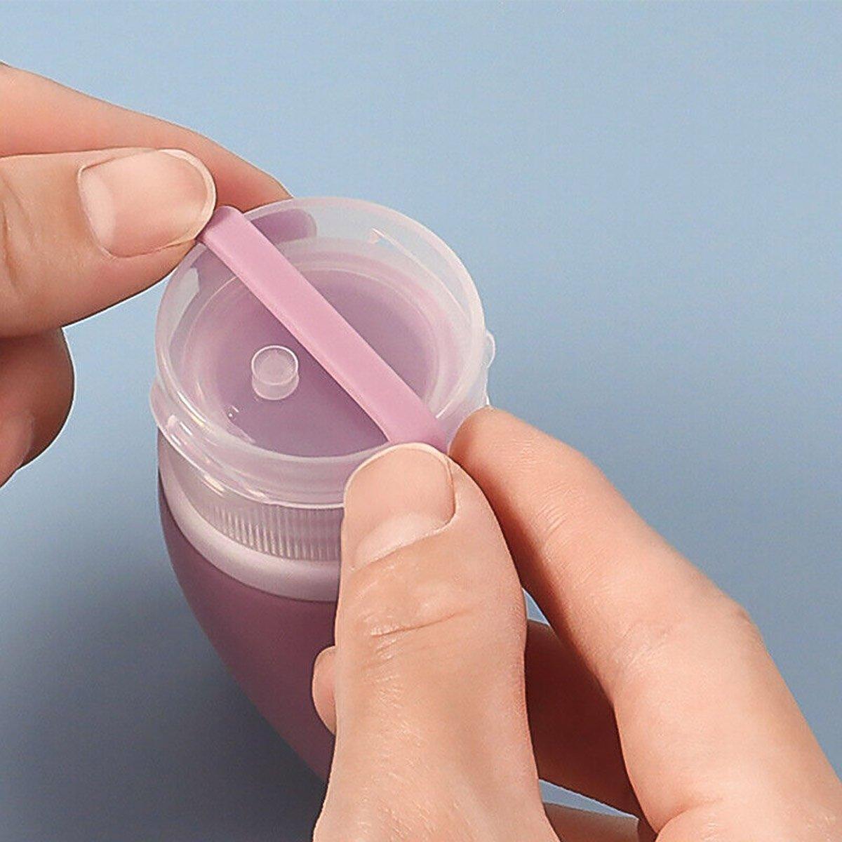4 Pcs 30 ml Silicone Toiletry Travel Bottle Set – Product View 13