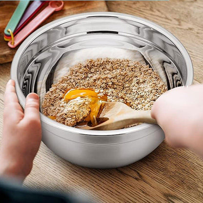 5 Pcs Stainless Steel Mixing Bowl Set for Kitchens – Product View 10