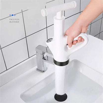Pneumatic Drain Unblocker for Hotel Bathrooms