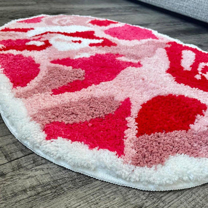Mushroom Bathroom Mat 50 × 80 cm in 3 Colours – Product View 5