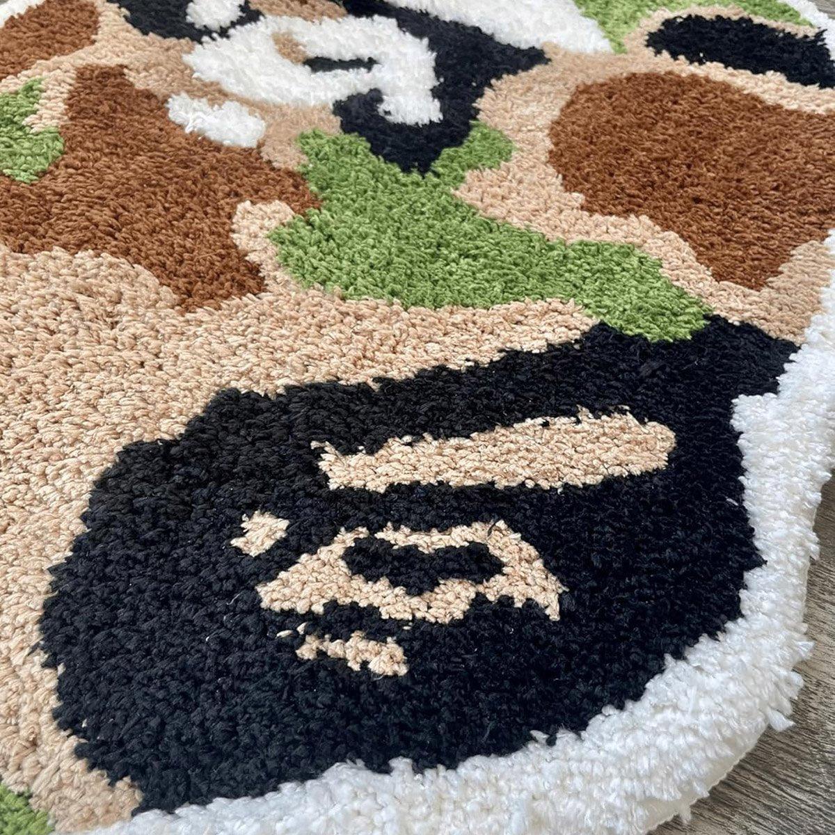 Mushroom Bathroom Mat 50 × 80 cm in 3 Colours – Product View 12