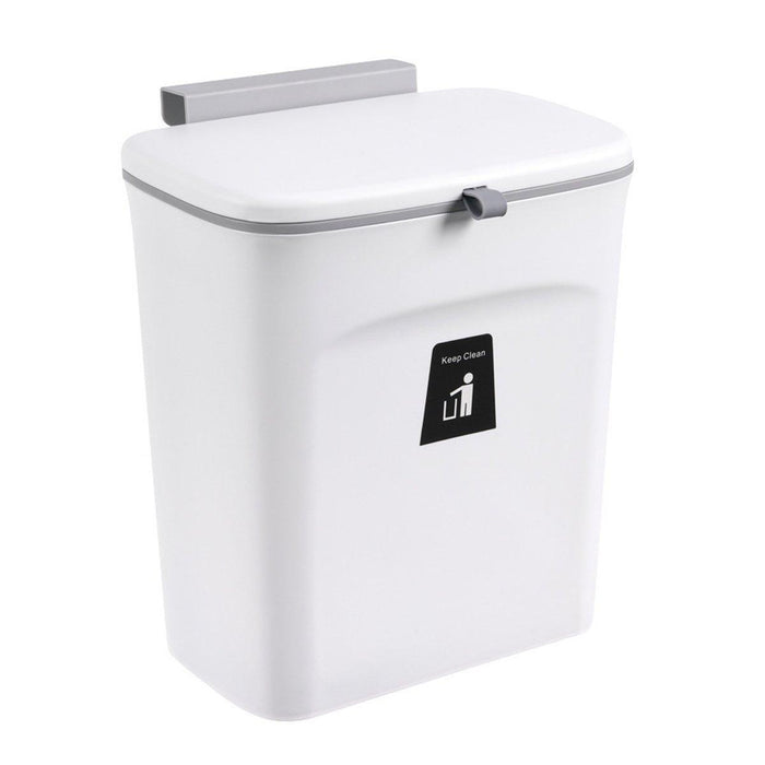 Hanging Waste Bin with Lid for Hotel Kitchens