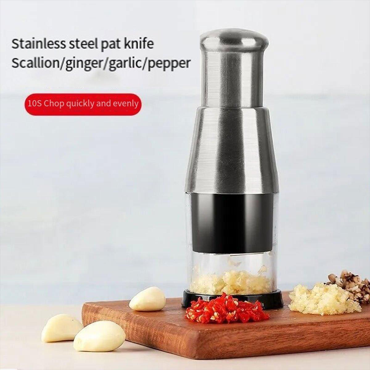 Stainless Steel Garlic Press for Kitchen Prep – Product View 6
