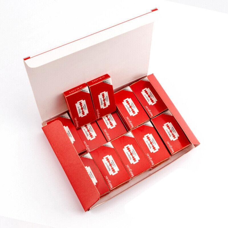 Double-Edge Razor Blades in 5 Pack Quantities – Product View 4