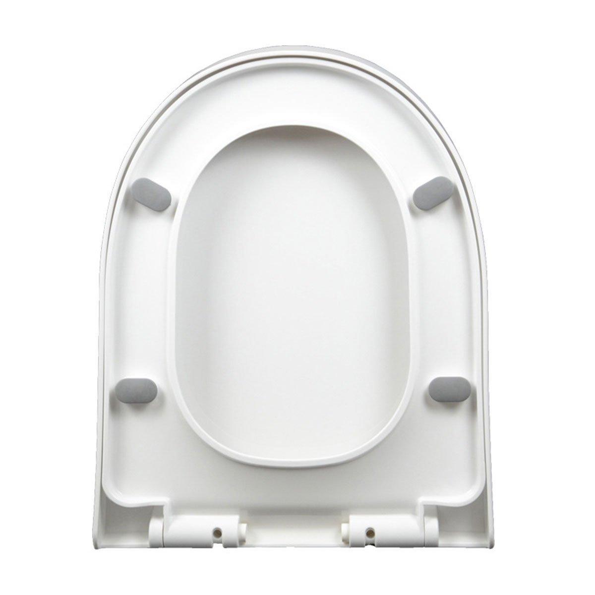 U Shaped Soft Close Toilet Seat with Universal Fit