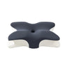 Butterfly Memory Foam Pillow with Contour — Dark Grey