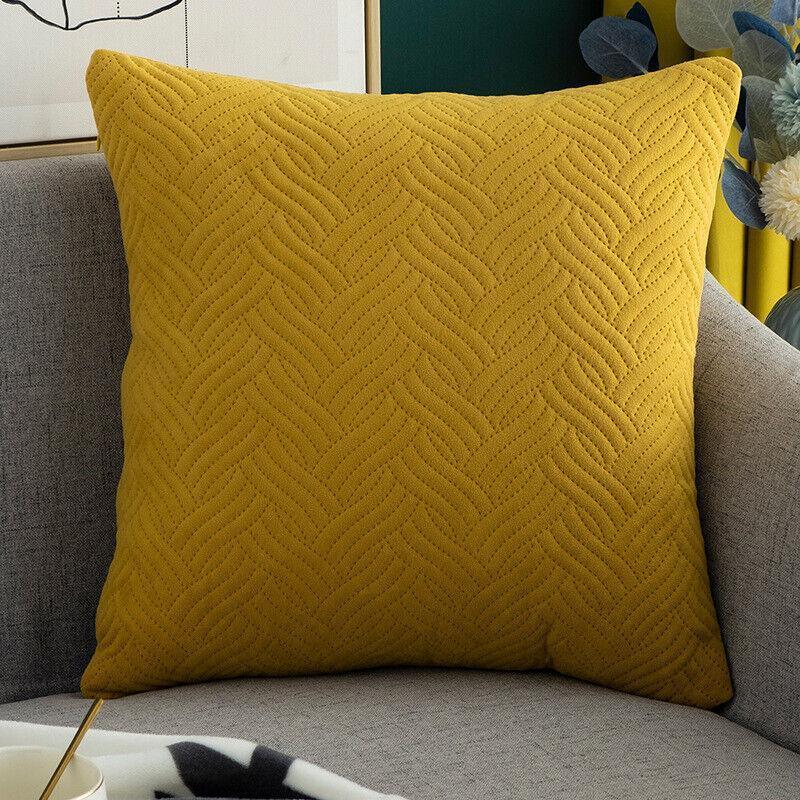 Velvet Cushion Cover in 10 Solid Colour Options – Product View 11