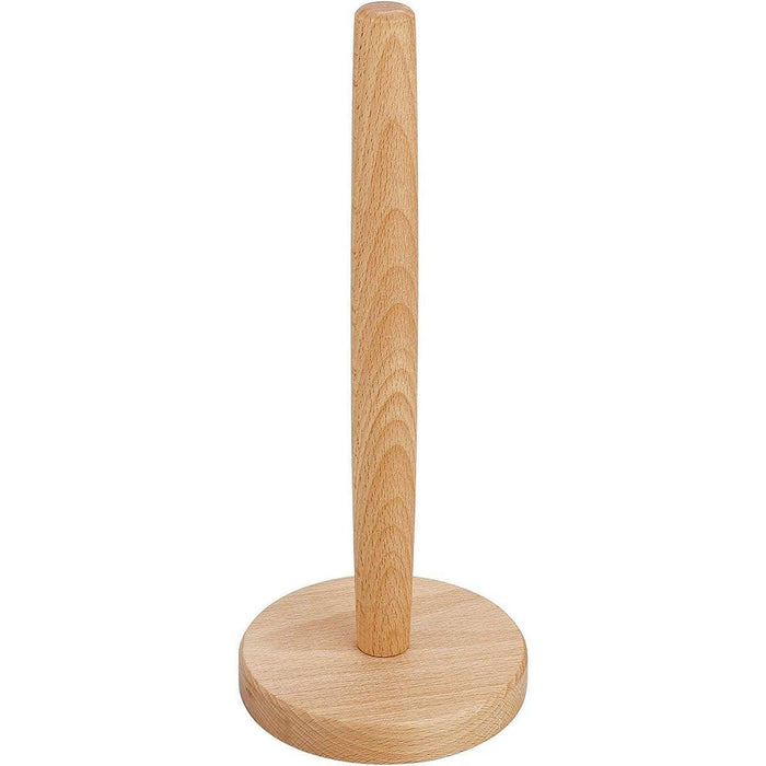 Beech Wood Paper Roll Holder for Countertop