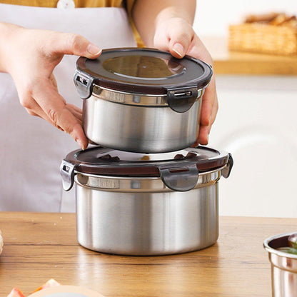 3 Pcs Stainless Steel Food Containers with Lids – Product View 11