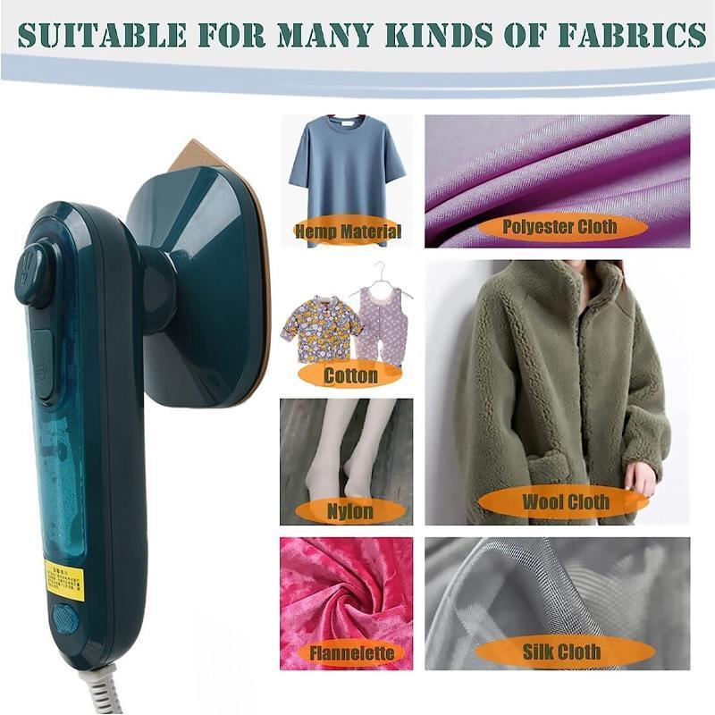 Compact Steam Iron with Flat Soleplate Design – Product View 4