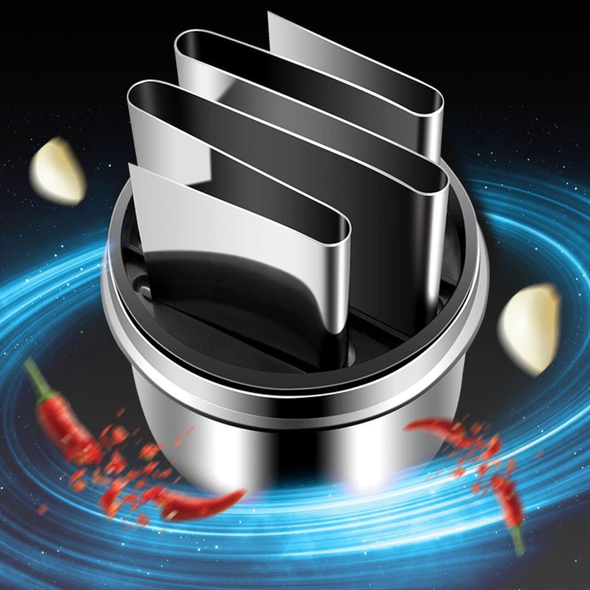 Stainless Steel Garlic Press for Kitchen Prep – Product View 10