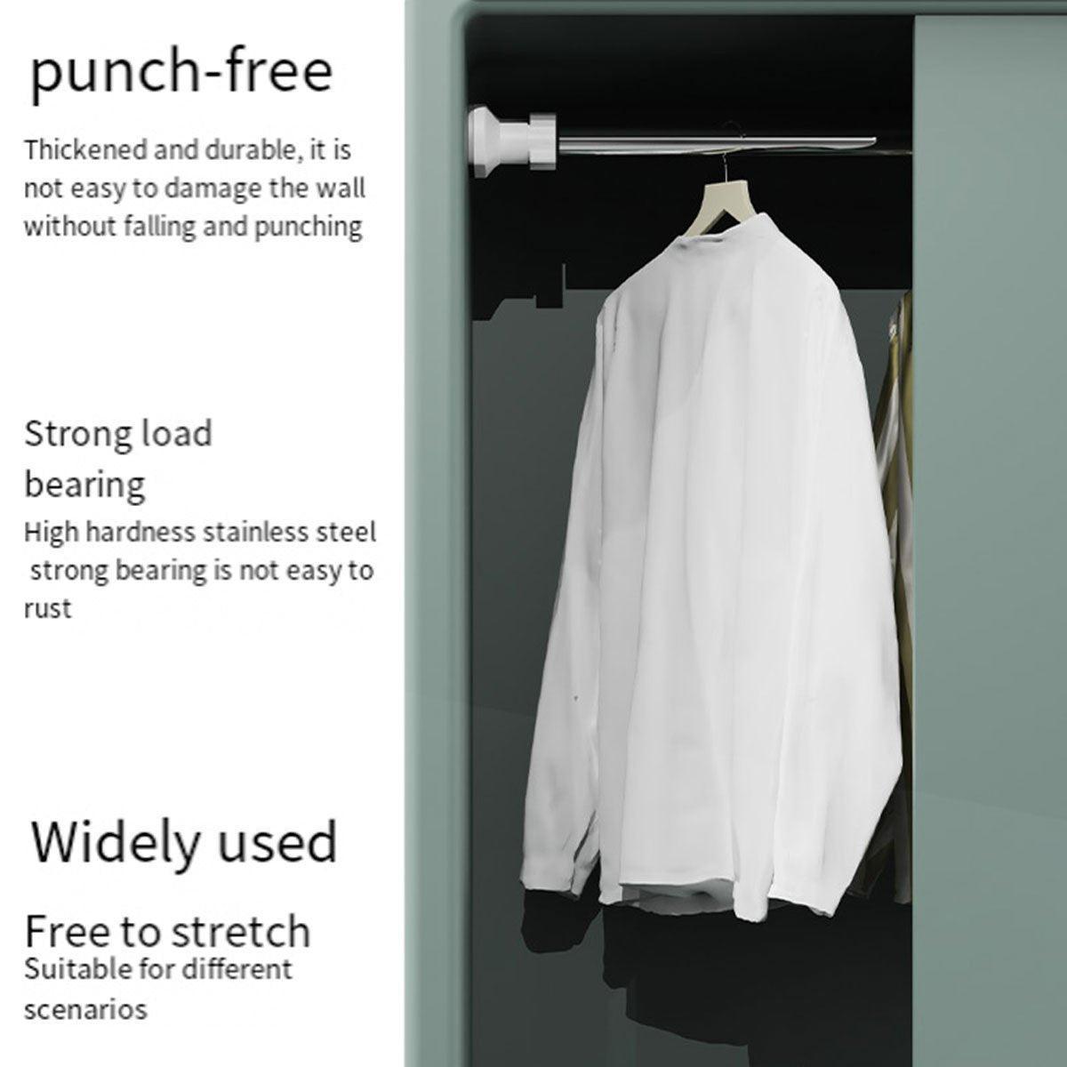 Adjustable Shower Curtain Rod for Bathrooms – Product View 6