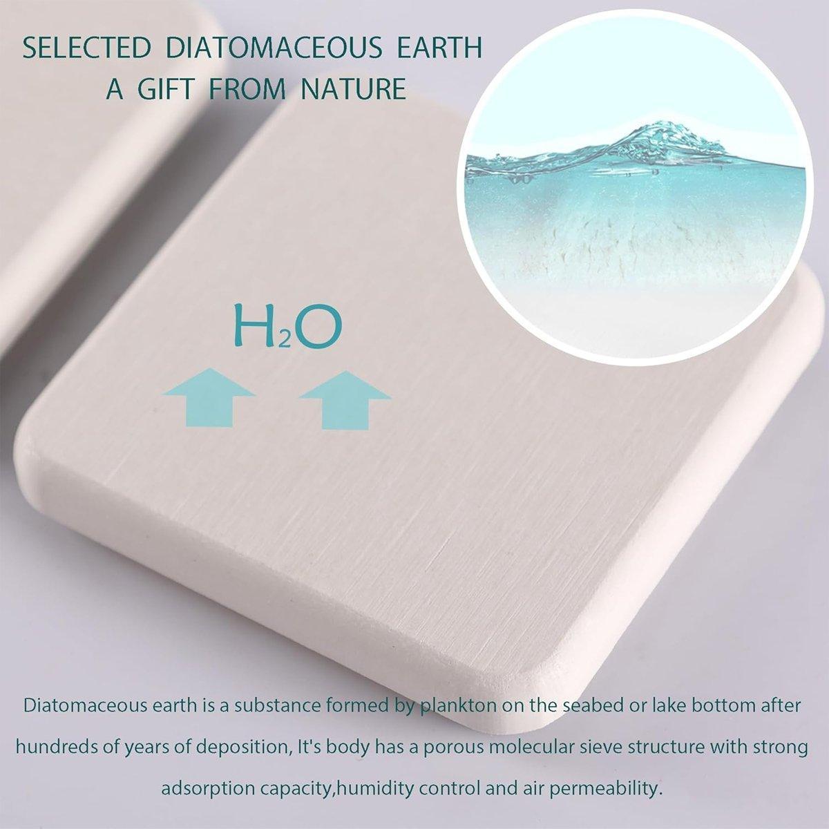 4 Pcs Diatomite Trays for Bathroom Counters – Product View 11