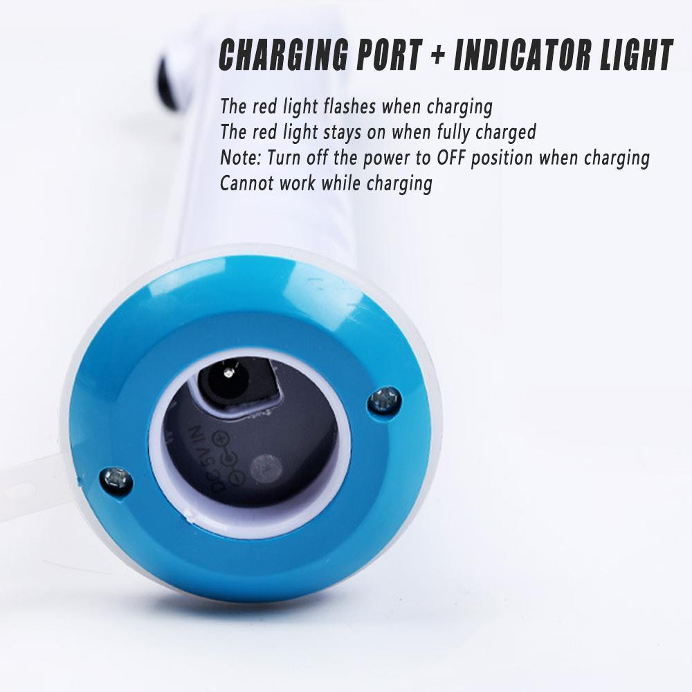 Electric Spin Scrubber with 3 Brush Heads – Product View 4