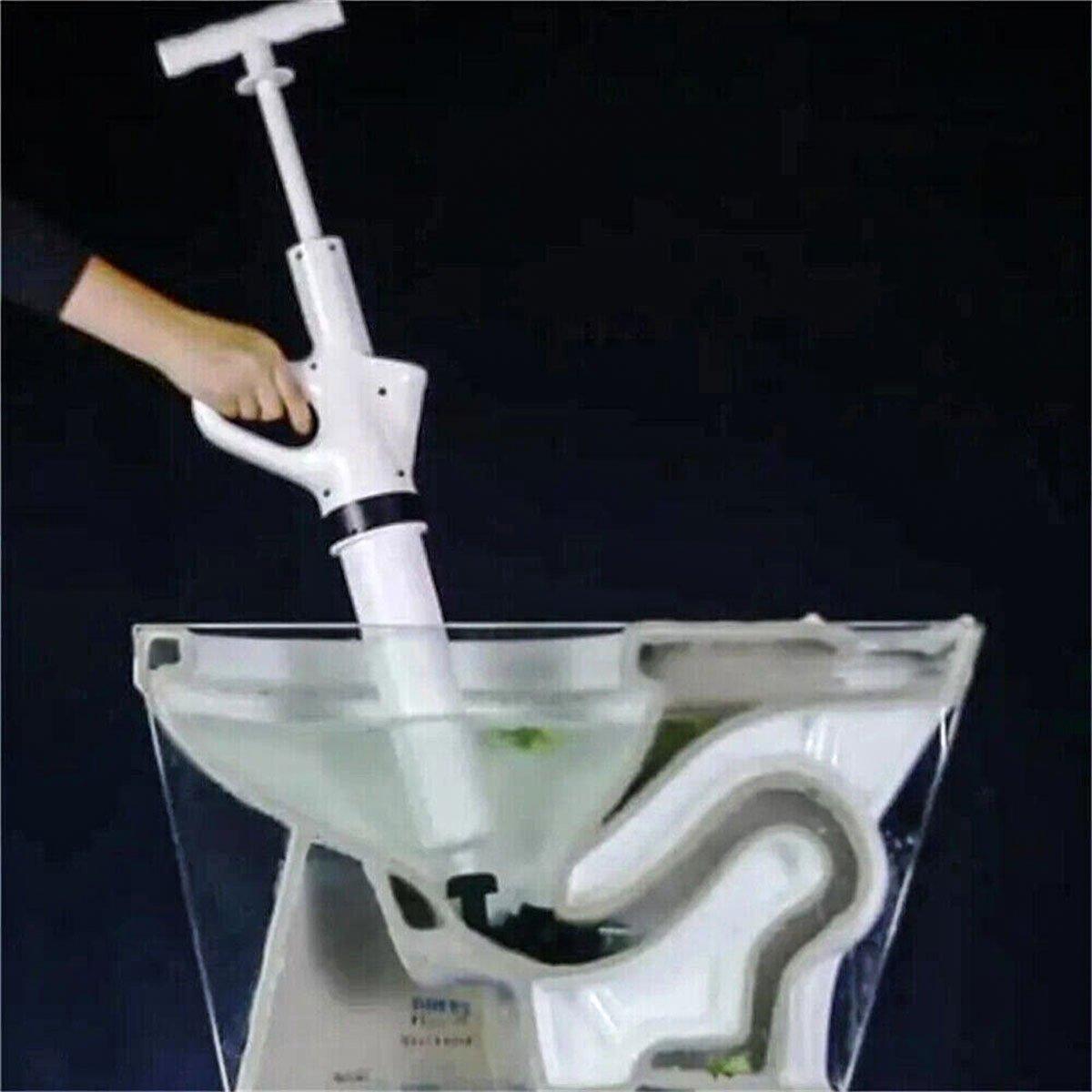 Pneumatic Drain Unblocker for Hotel Bathrooms