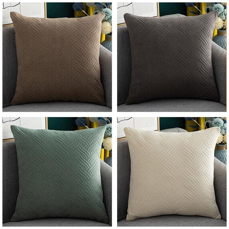 Velvet Cushion Cover in 10 Solid Colour Options – Product View 13