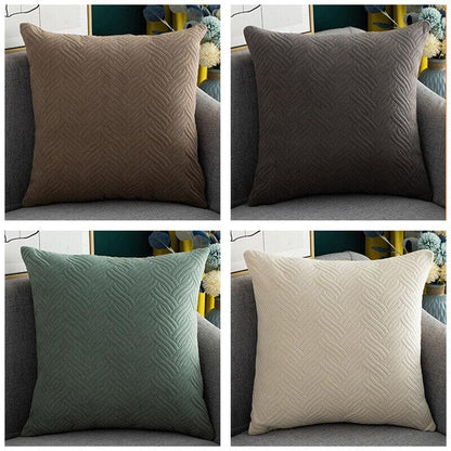 Velvet Cushion Cover in 10 Solid Colour Options – Product View 13