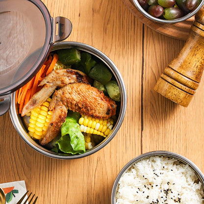 3 Pcs Stainless Steel Food Containers with Lids – Product View 12