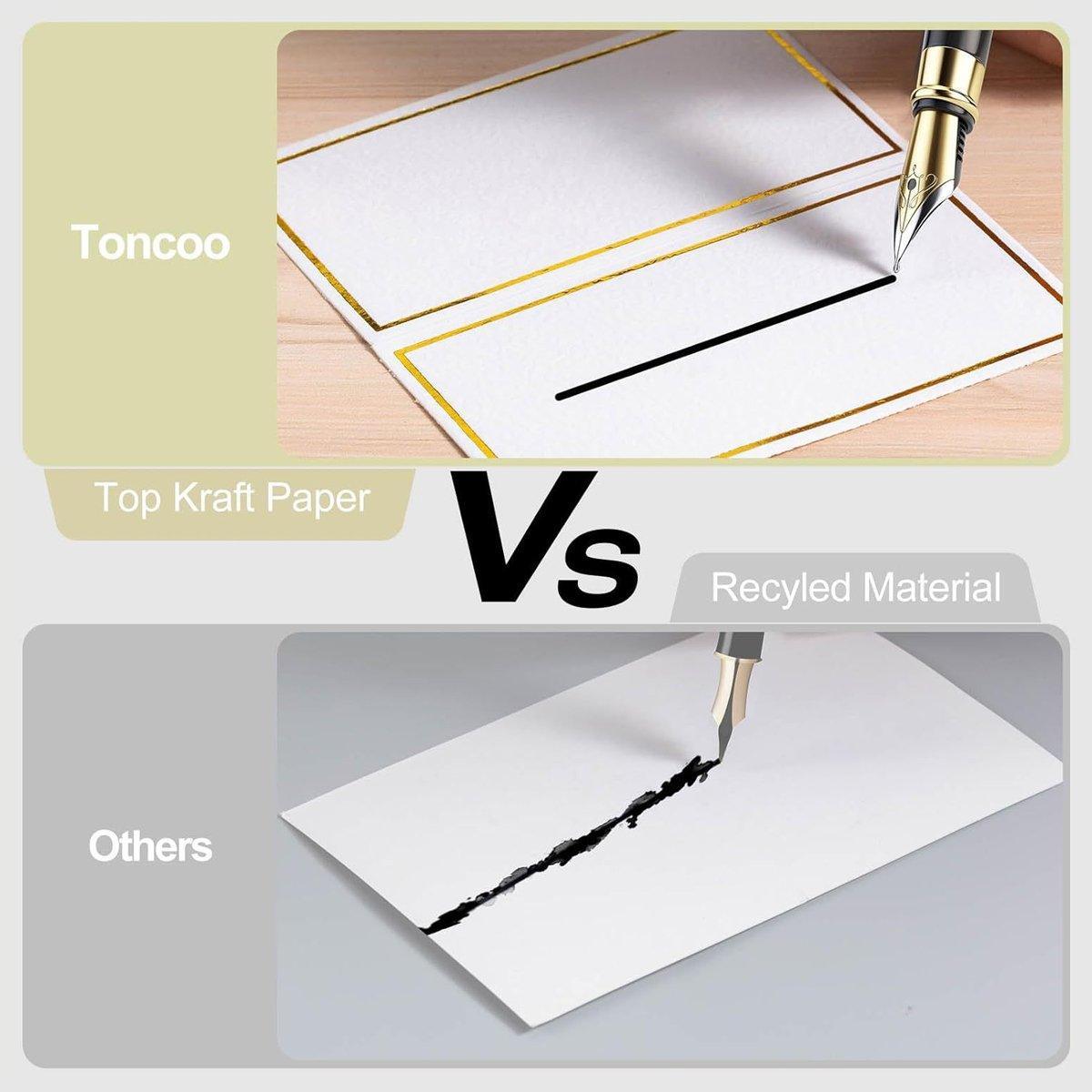 200 Pcs Gold Border Table Place Cards for Events – Product View 6