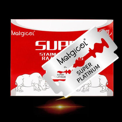 Double-Edge Razor Blades in 5 Pack Quantities – Product View 3