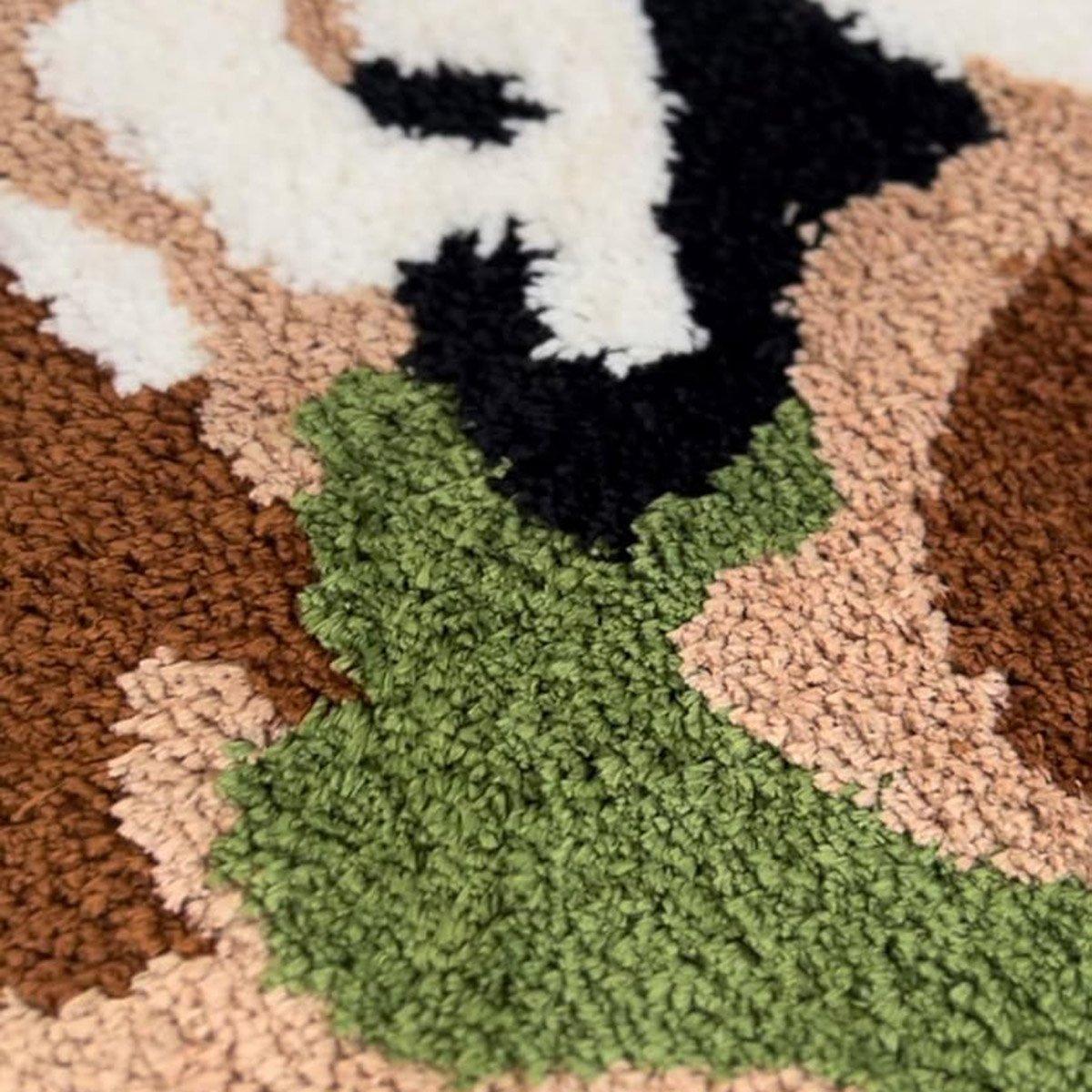 Mushroom Bathroom Mat 50 × 80 cm in 3 Colours – Product View 8