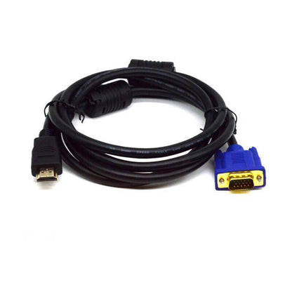 HDMI to VGA Adapter Cable with Audio Output – Product View 3