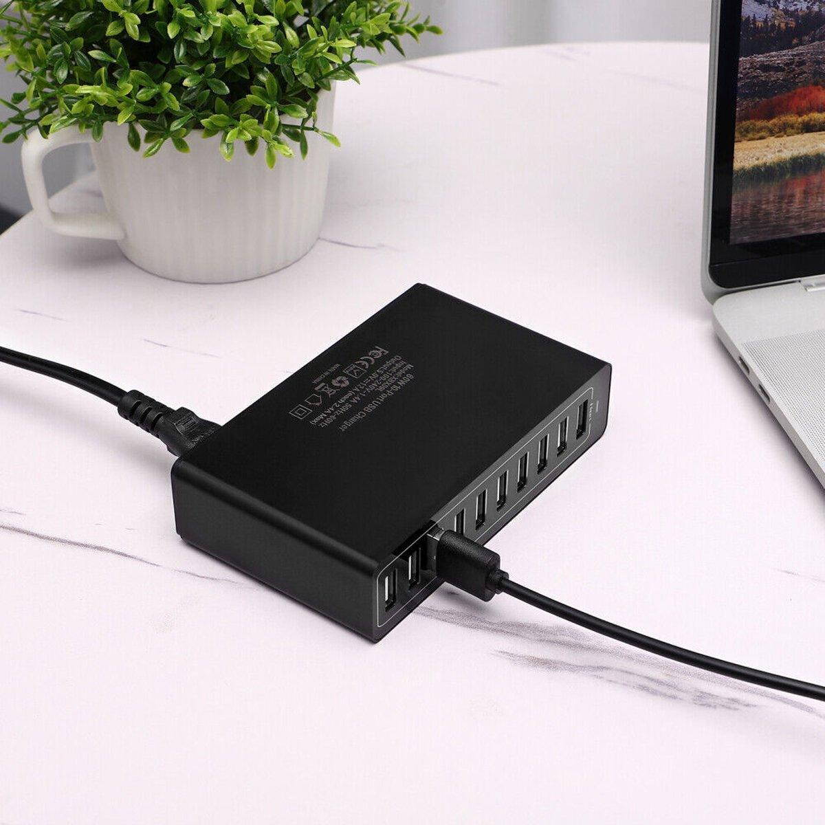 10 Port USB Charging Station with 60W Output – Product View 10