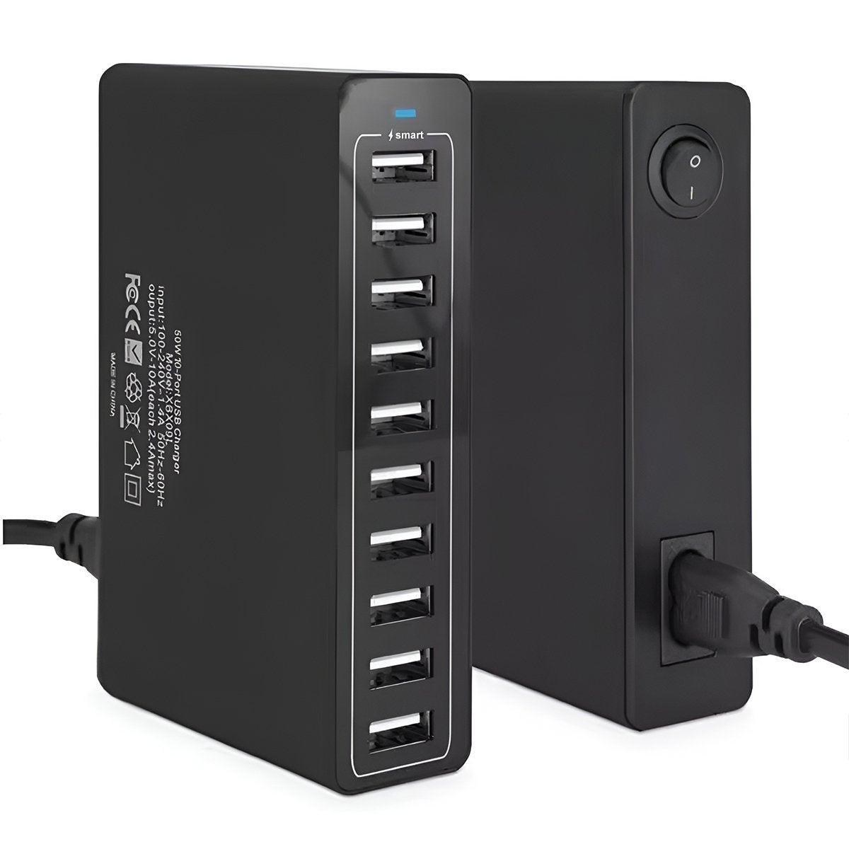 10 Port USB Charging Station with 60W Output – Product View 11