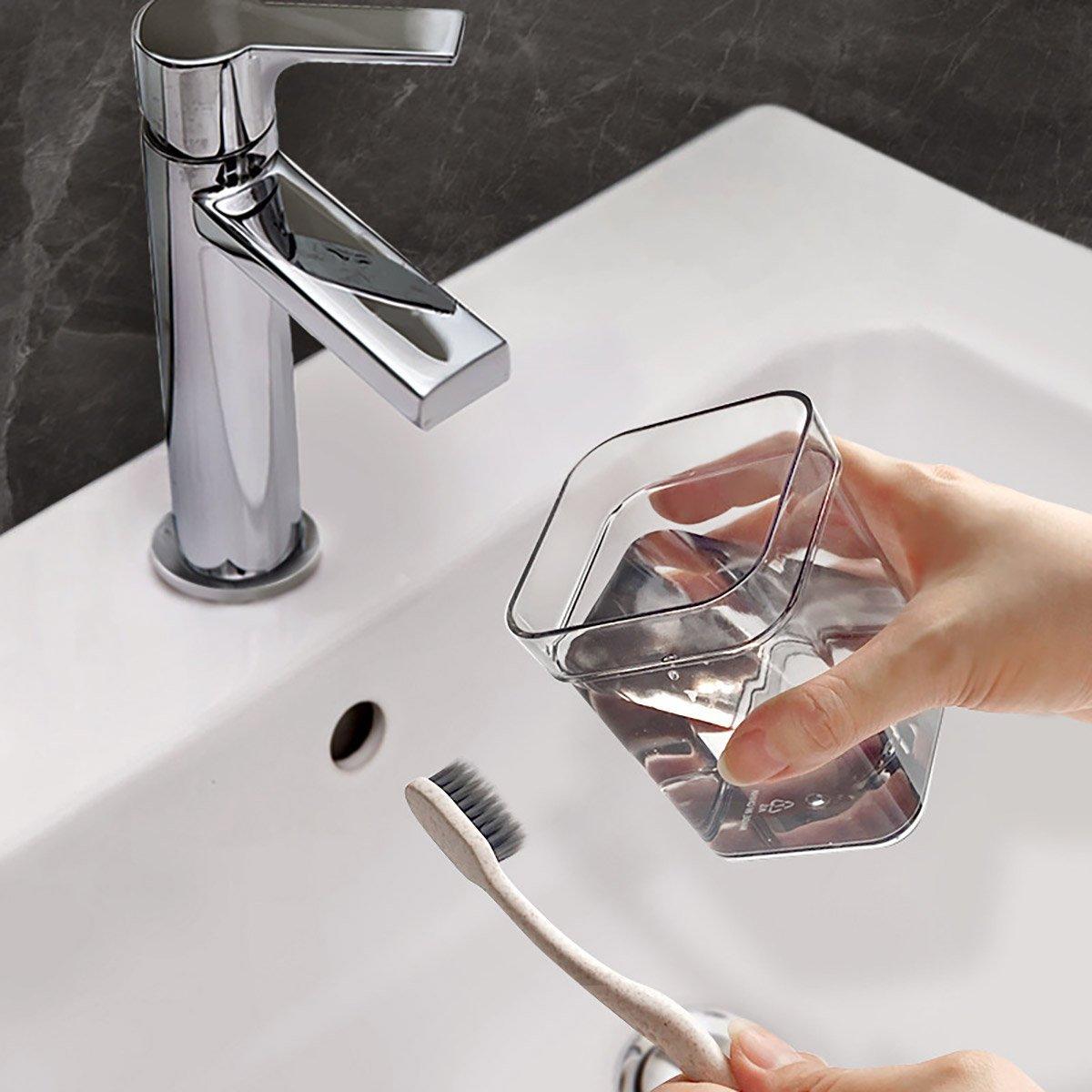 Toothbrush Holder Set with Dustproof Cover – Product View 8