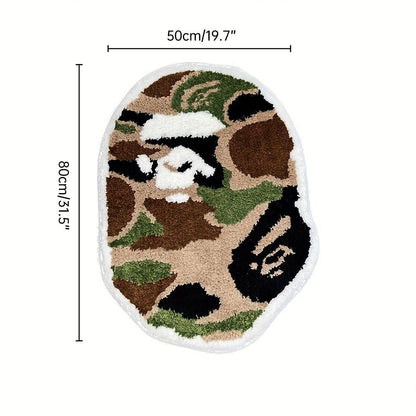 Mushroom Bathroom Mat 50 × 80 cm in 3 Colours – Product View 3