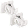 Adhesive Rod Bracket Holders with 2kg Load — 2PCS Bracket
