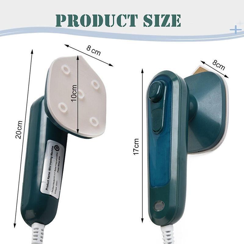 Compact Steam Iron with Flat Soleplate Design – Product View 3