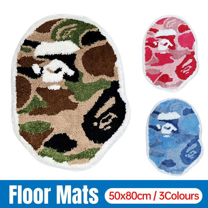 Mushroom Bathroom Mat 50 × 80 cm in 3 Colours – Product View 16