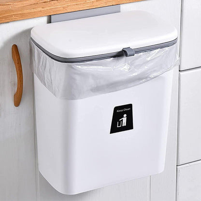 Hanging Waste Bin with Lid for Hotel Kitchens – Product View 13