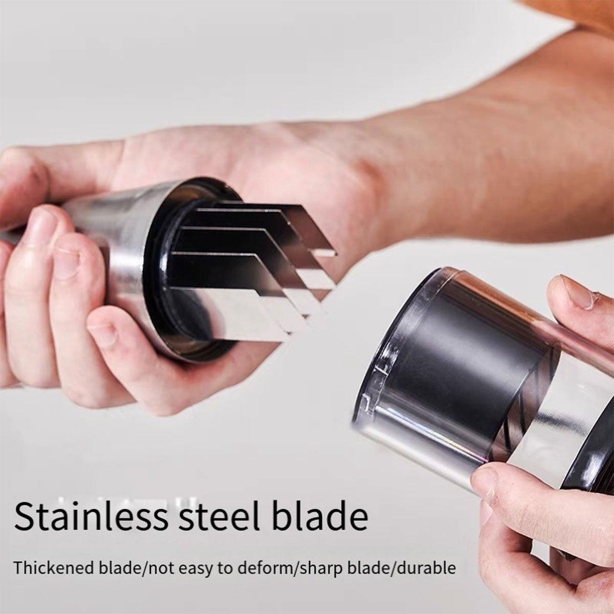 Stainless Steel Garlic Press for Kitchen Prep – Product View 5