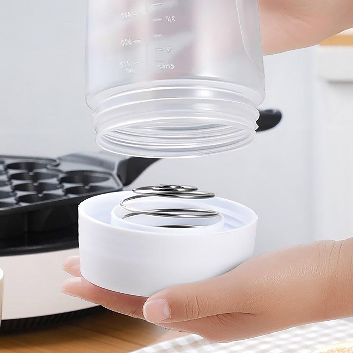 1000ml Batter Mixing Bottle with Mixing Ball – Product View 6
