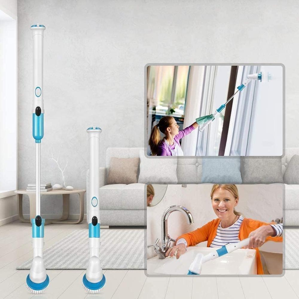 Electric Spin Scrubber with 3 Brush Heads – Product View 8