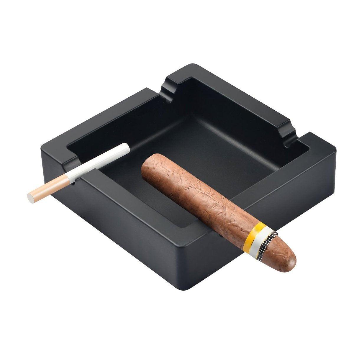 Square Silicone Cigar Ashtray with Large Capacity – Product View 10
