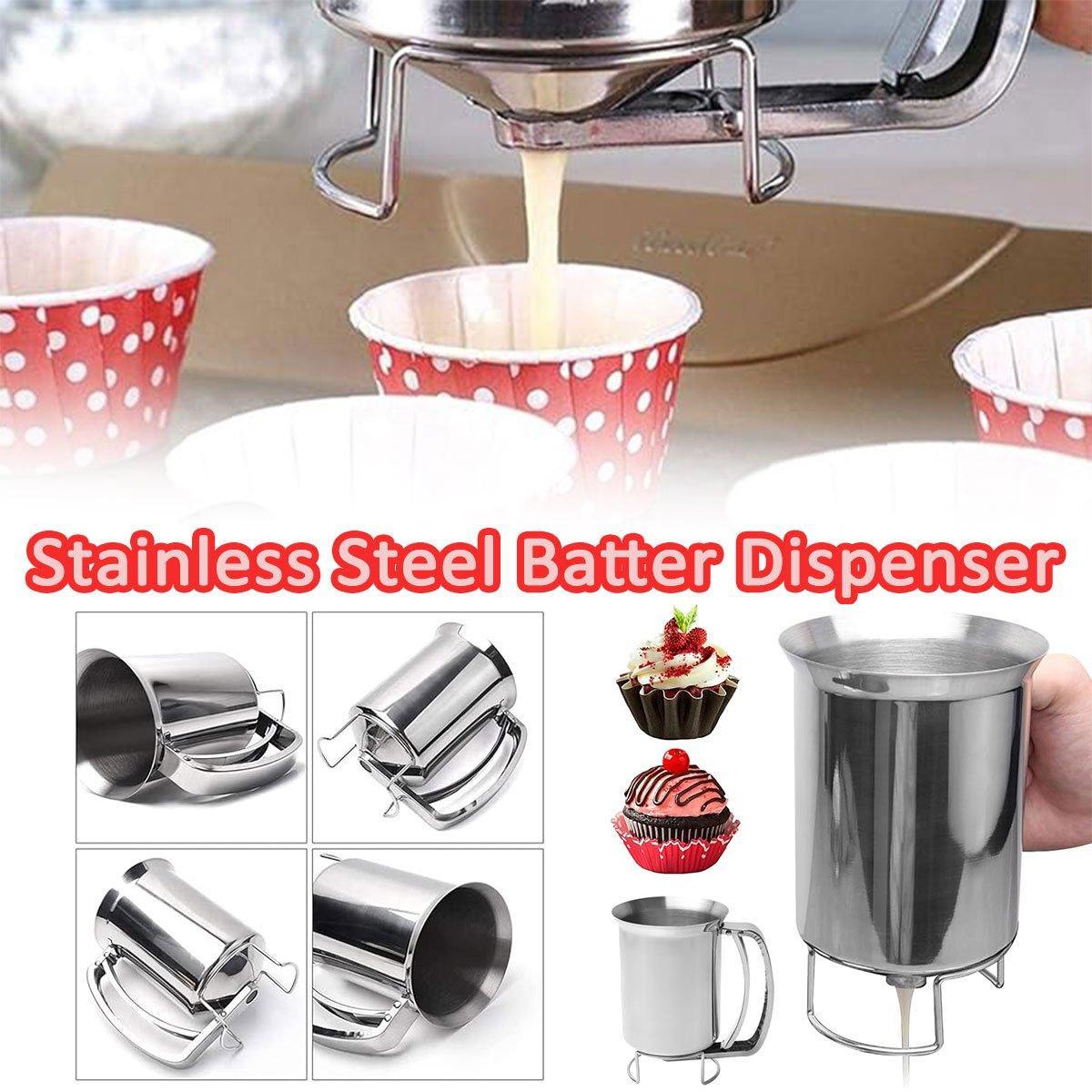 Stainless Steel Batter Dispenser for Baking – Product View 2
