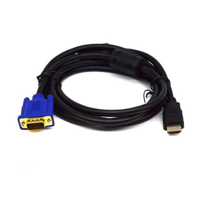 HDMI to VGA Adapter Cable with Audio Output – Product View 7