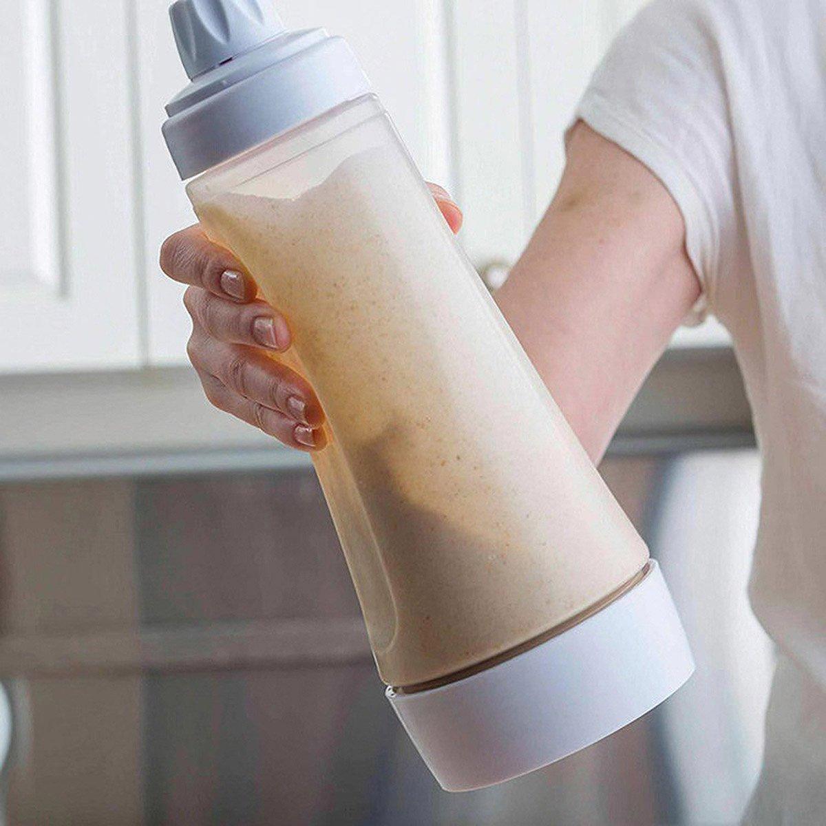 1000ml Batter Mixing Bottle with Mixing Ball – Product View 4