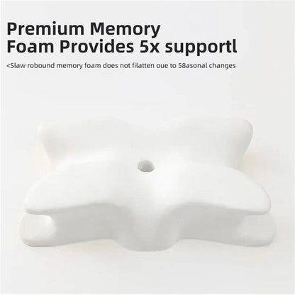 Butterfly Memory Foam Pillow in 2 Colours – Product View 5